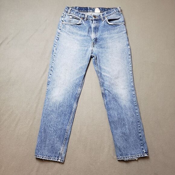 Vintage Orange tab Levis 619 Jeans 80s Canadian made - Picture 1 of 16